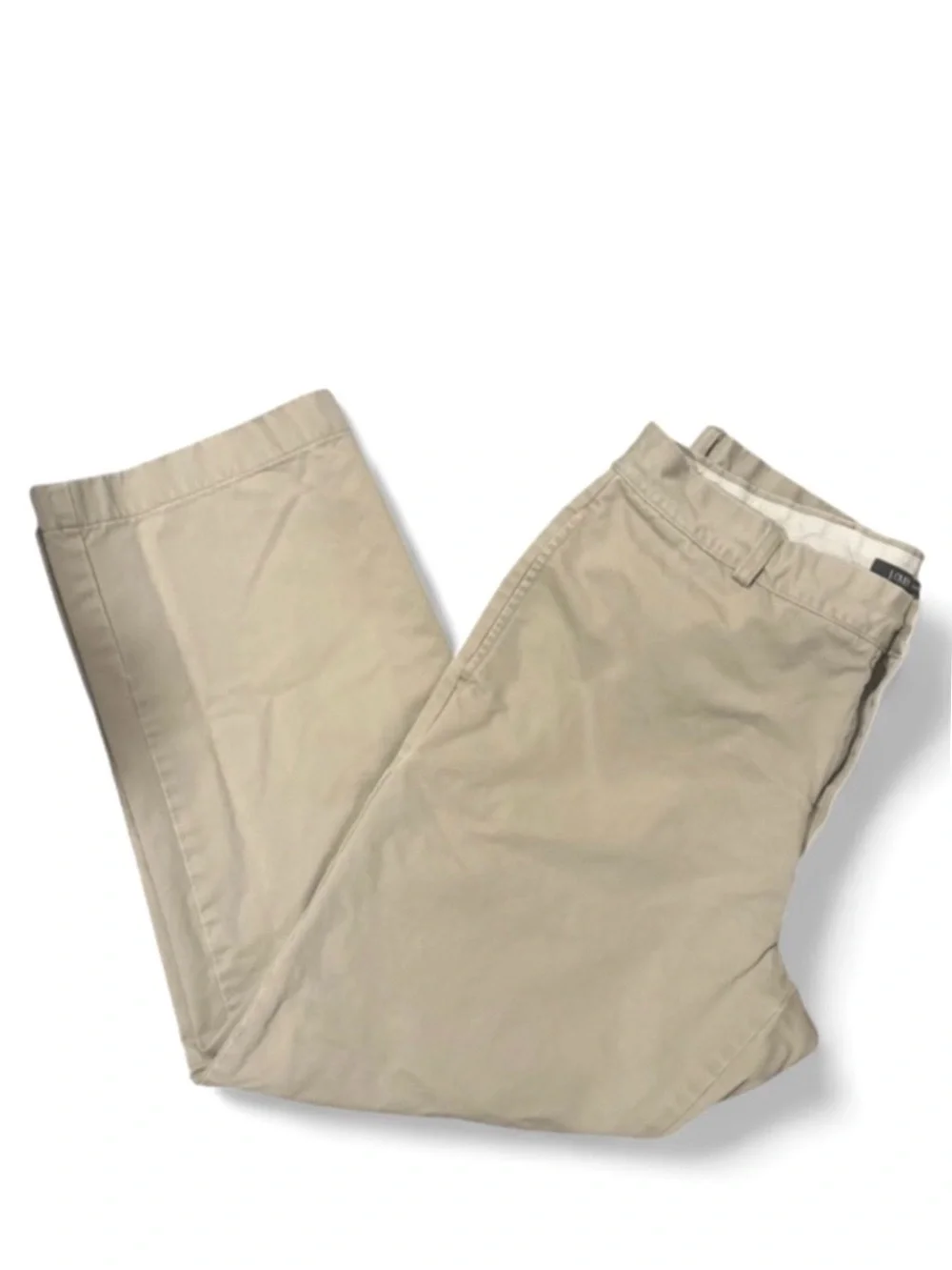 J.Crew Cotton Khaki Men’s Straight‑Leg Pants Size W36 x L30